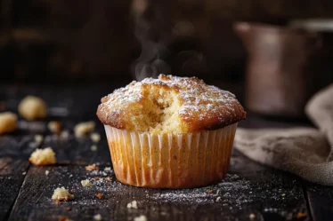 recette Muffins à la confiture de lait et noisettes
