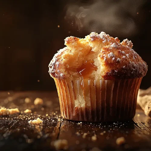 recette Muffins &agrave; la vanille et confiture de fraise