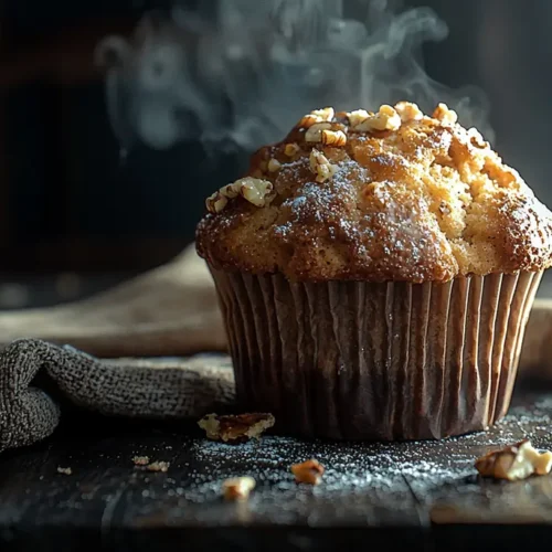 recette Muffins au sirop d&rsquo;&eacute;rable et noix de p&eacute;can