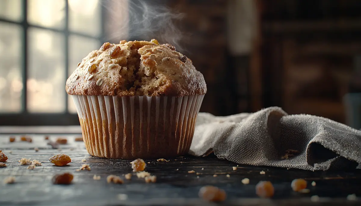 recette Muffins aux raisins secs et rhum