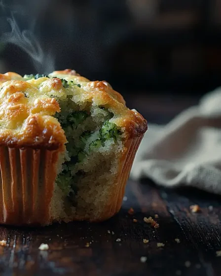 recette Muffins brocoli, bleu et noisettes