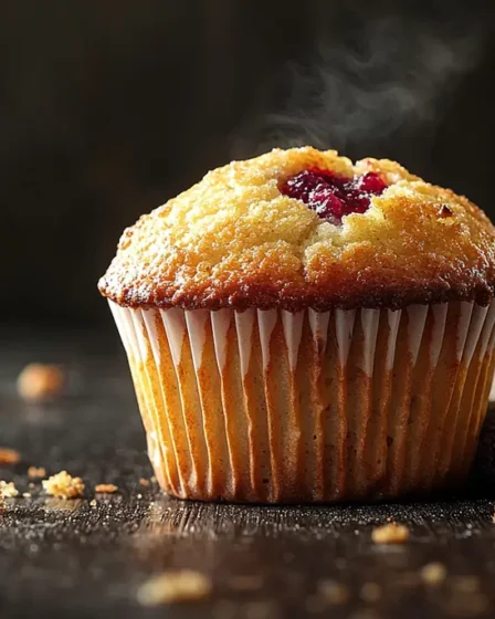 recette Muffins chocolat blanc et framboises lyophilisées