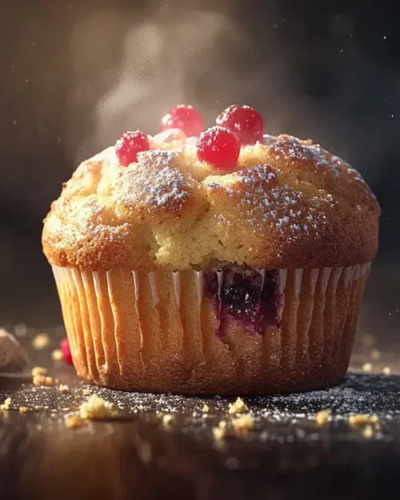 recette Muffins chocolat noir et cerises