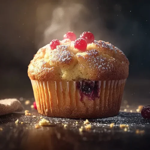 recette Muffins chocolat noir et cerises