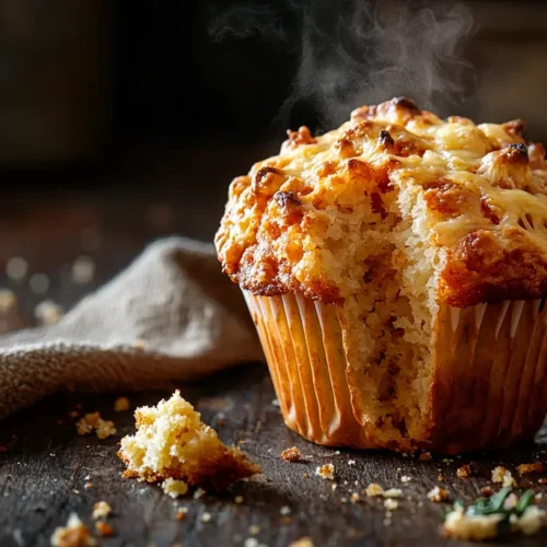 recette Muffins chorizo, poivron et parmesan