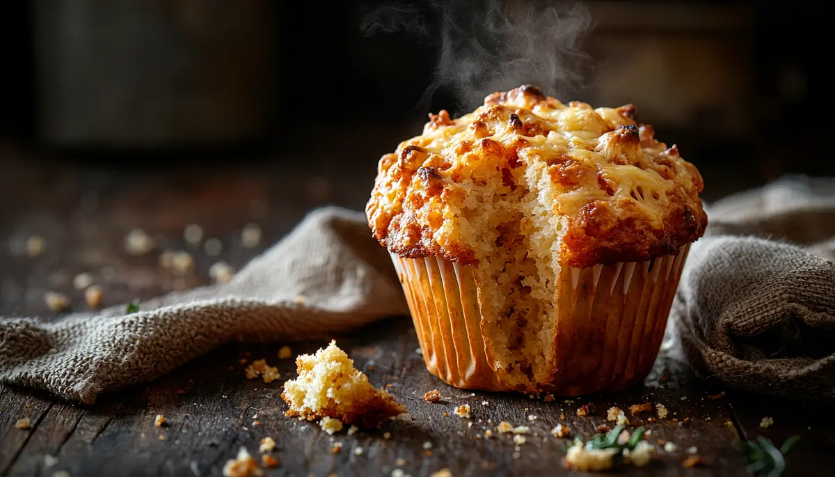 recette Muffins chorizo, poivron et parmesan