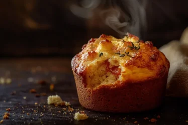 recette Muffins chorizo, tomates confites et origan