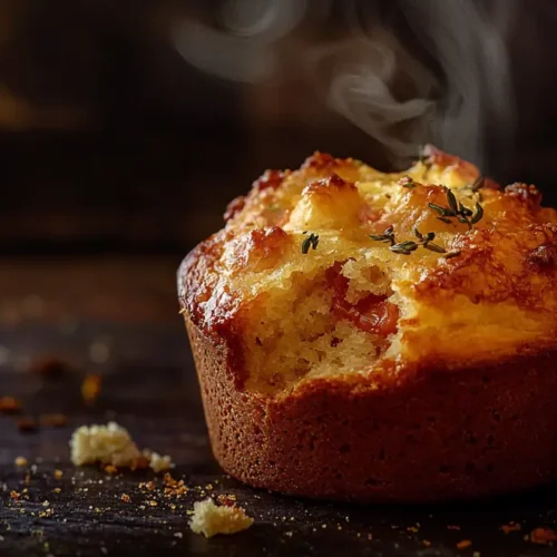 recette Muffins chorizo, tomates confites et origan