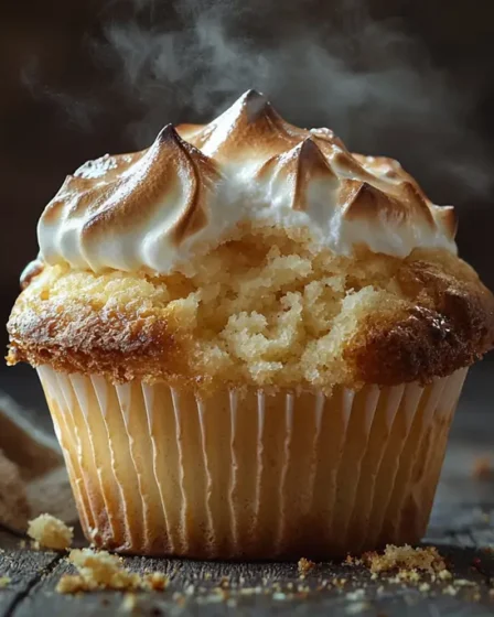 recette Muffins citron meringué