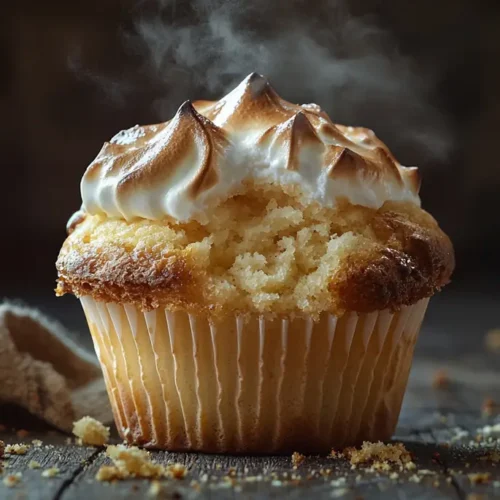 recette Muffins citron meringu&eacute;