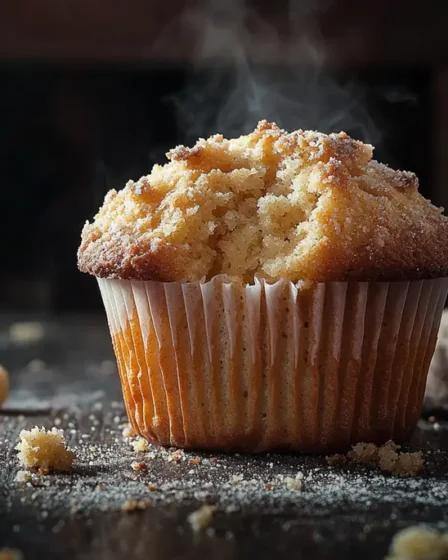 recette Muffins crumble pomme-vanille