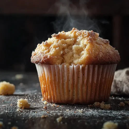 recette Muffins crumble pomme-vanille