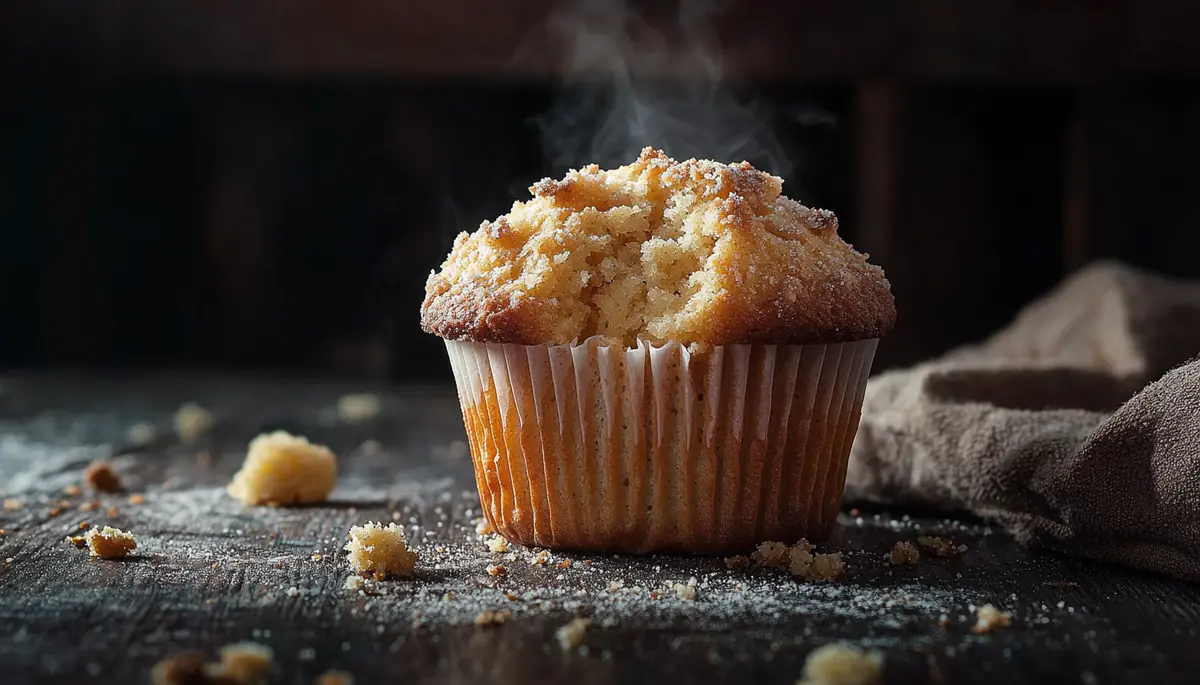 recette Muffins crumble pomme-vanille