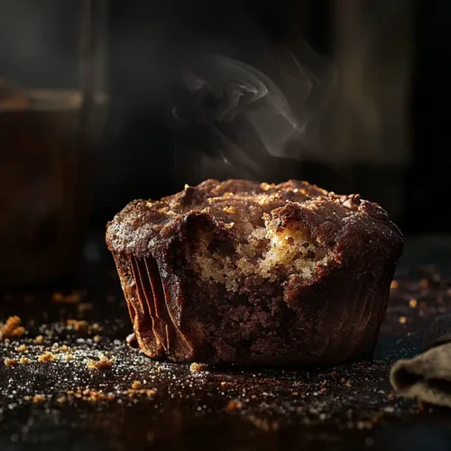 recette Muffins double chocolat (noir et lait)