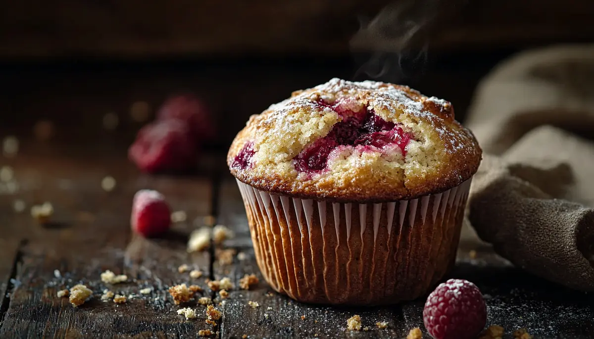recette Muffins framboise et chocolat blanc