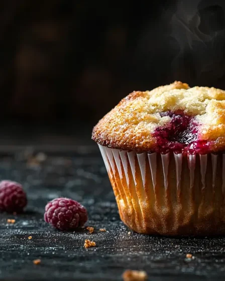 recette Muffins framboise et mascarpone