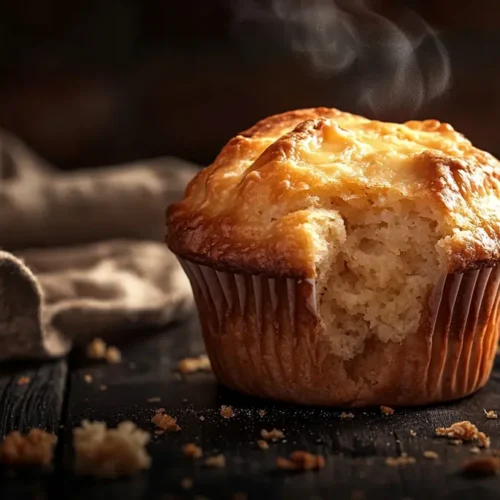 recette Muffins jambon cru, comt&eacute; et noix