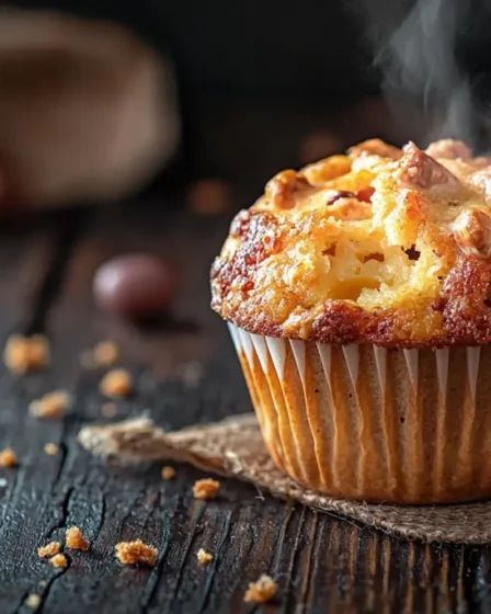 recette Muffins jambon, emmental et olives