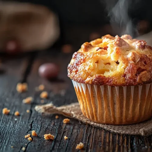 recette Muffins jambon, emmental et olives