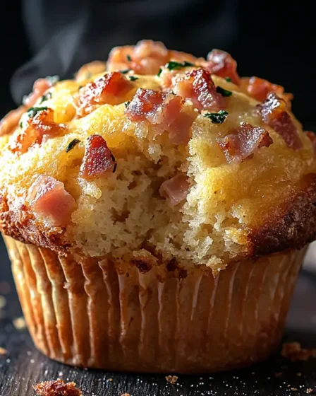 recette Muffins lardons, gruyère et moutarde à l’ancienne