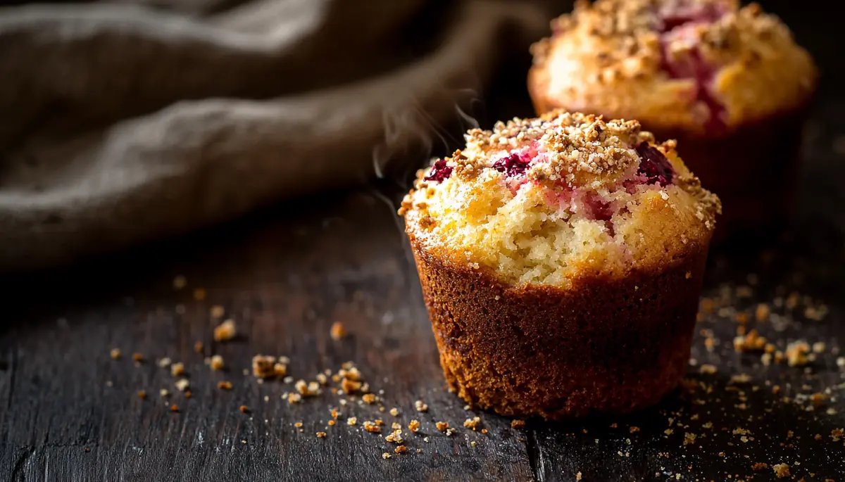 recette Muffins mascarpone et fruits rouges