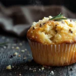 recette Muffins olives noires, parmesan et romarin