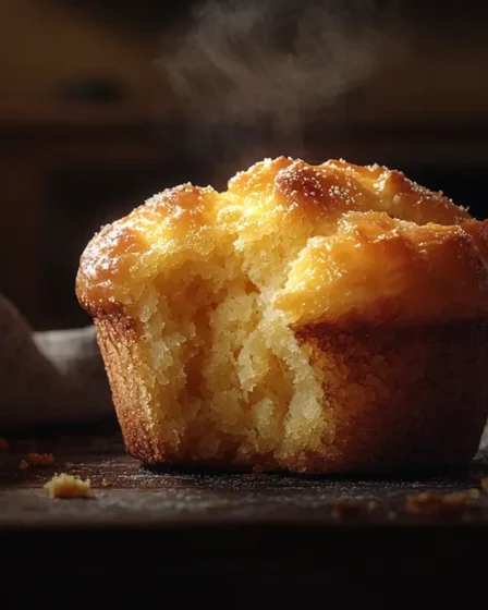 recette Muffins orange sanguine et graines de pavot