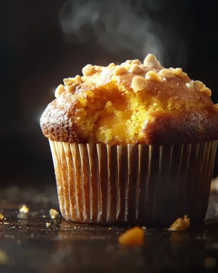 recette Muffins orange zestée et pépites de chocolat