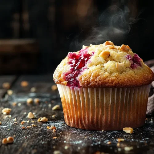 recette Muffins pistache et framboises