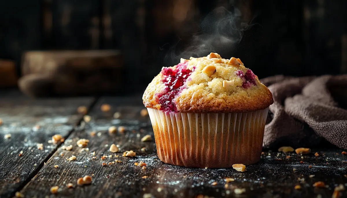 recette Muffins pistache et framboises