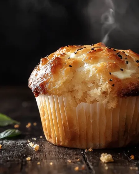 recette Muffins tomate séchée, mozzarella et basilic