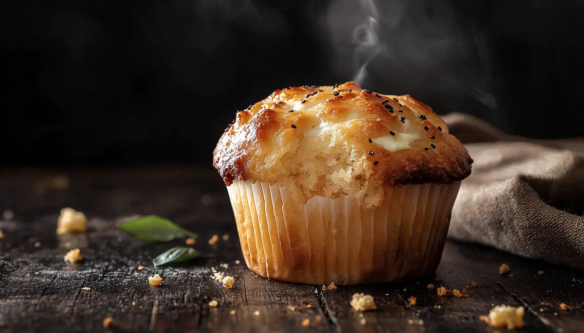 recette Muffins tomate séchée, mozzarella et basilic