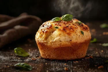 recette Muffins tomate séchée, mozzarella et basilic